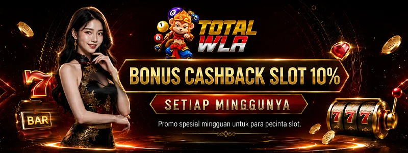 BONUS CASHBACK SLOT SEBESAR 10%